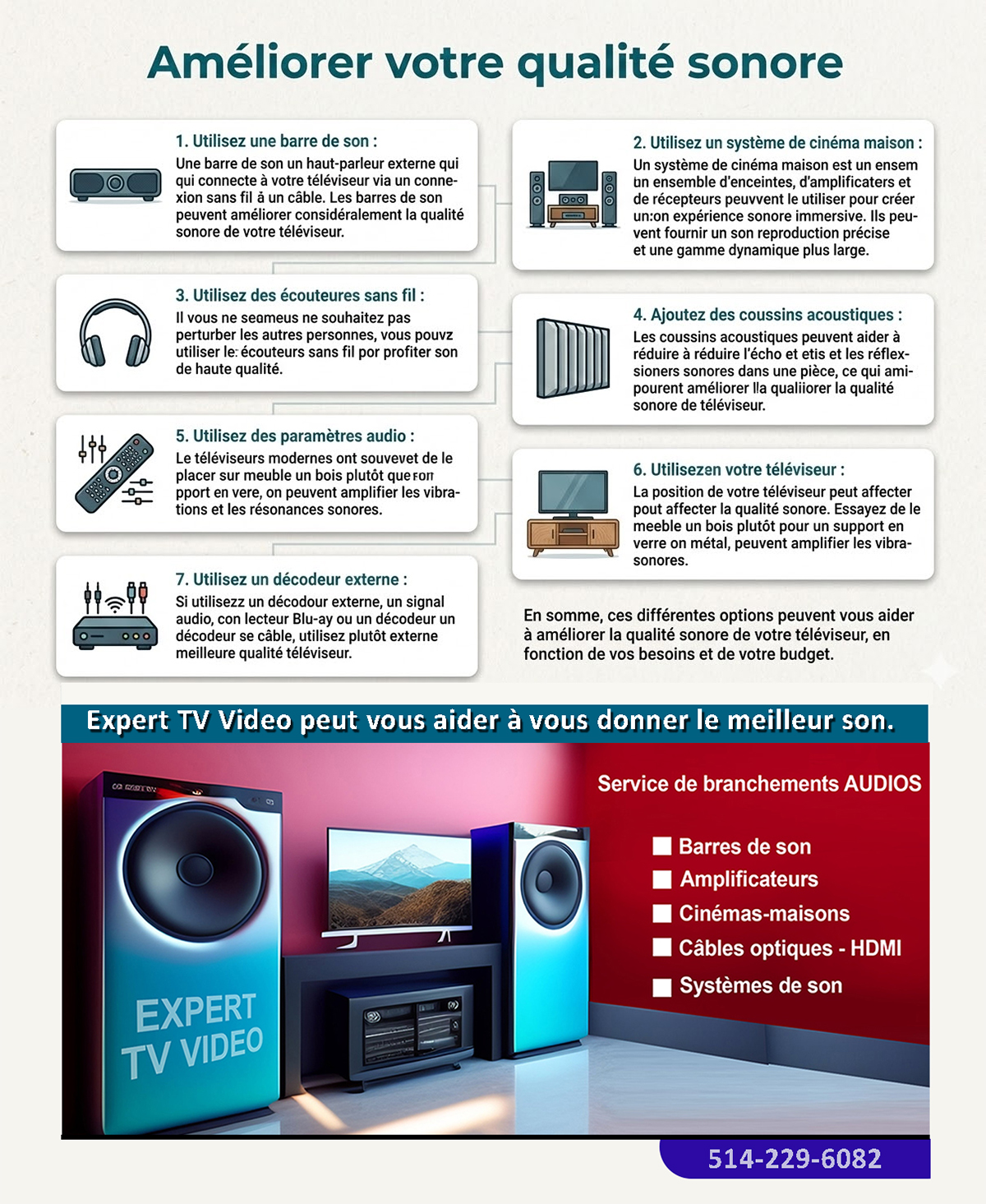 Meilleur son et image pour TVe