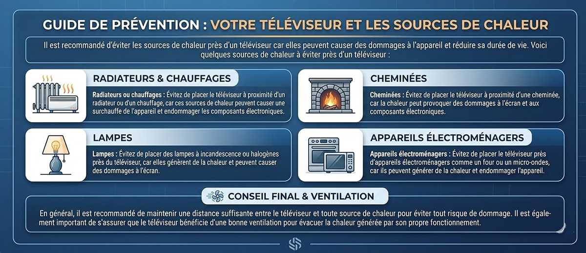 Chaleur de la TV