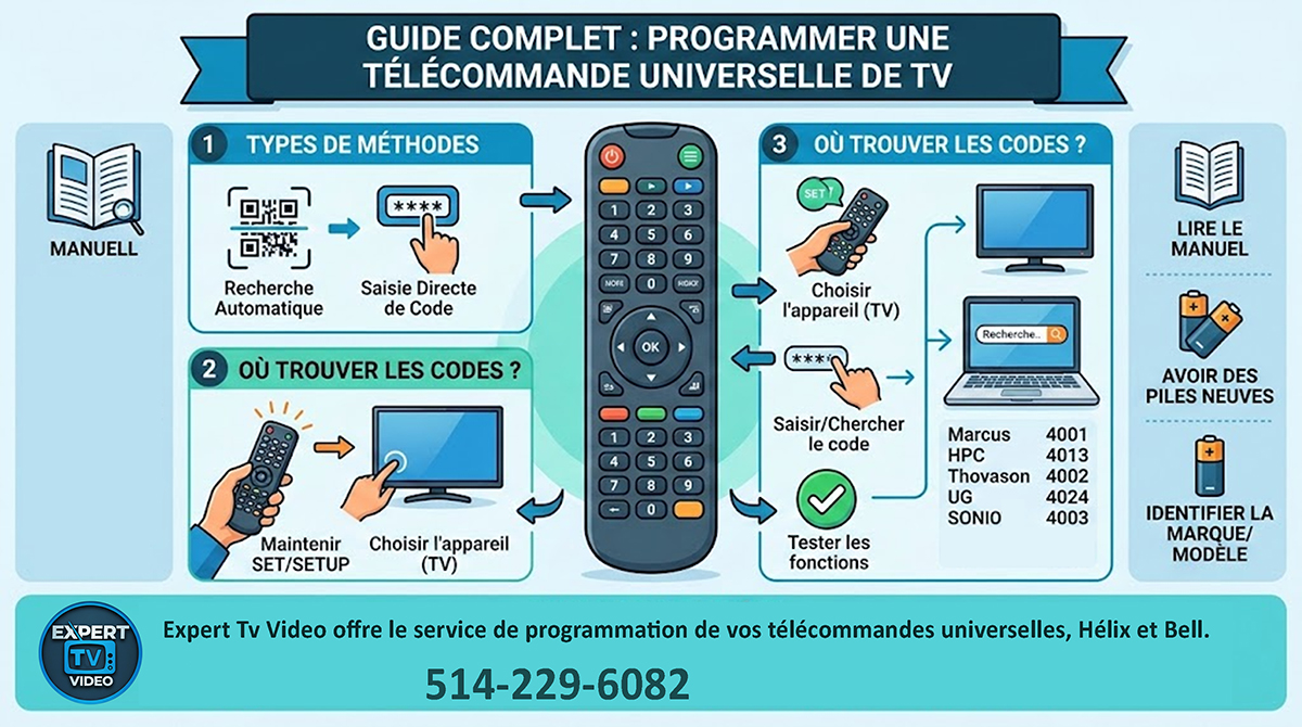 Télécommande universelle